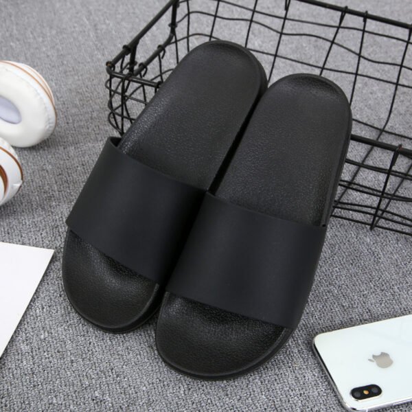 Shoes for Men Slippers Summer Home Slippers Men Black White Fashion Brand Men Shoes Non-slip Slides Men Luxury Designers Slides - Image 2