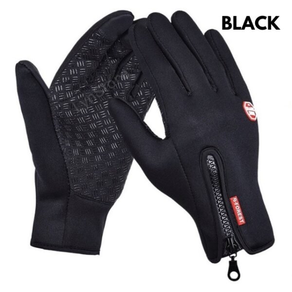 Winter Gloves Touch Screen Riding Motorcycle Sliding Waterproof Sports Gloves With Fleece - Image 6