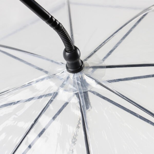 Hot Selling Transparent Pet Supplies Adjustable Pet C Type Umbrella - Image 3