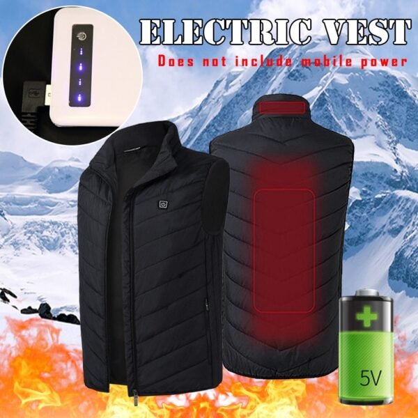 Heated Vest Smart Electric Heating Jacket