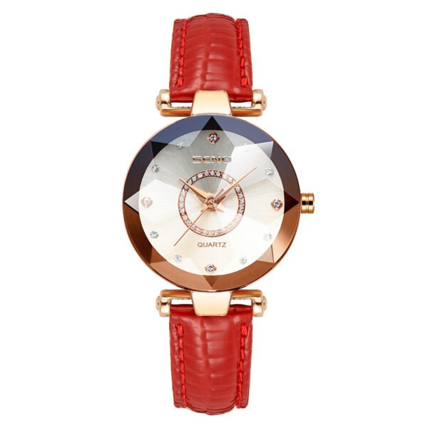 Glass Solid Women's Waterproof Watch - Image 3