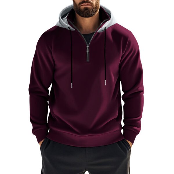 Long Sleeve European Size Sports Men's Sweater - Image 10