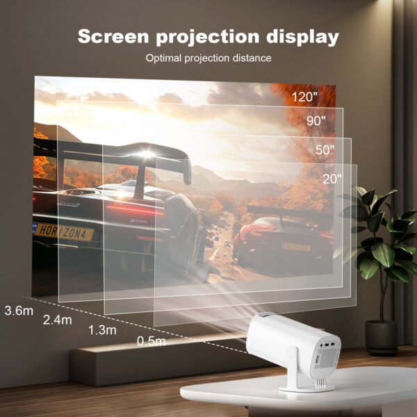 MagicScreen 4K WiFi Mini Projector - Image 4