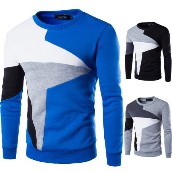 Sweaters Men New Fashion Printed Casual O-Neck Slim Cotton Knitted Mens Sweaters Pullovers Men Brand Clothing - Image 4