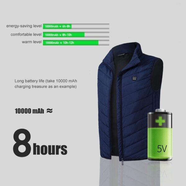 Heated Vest Smart Electric Heating Jacket - Image 4