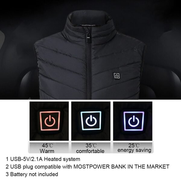 Heated Vest Smart Electric Heating Jacket - Image 7