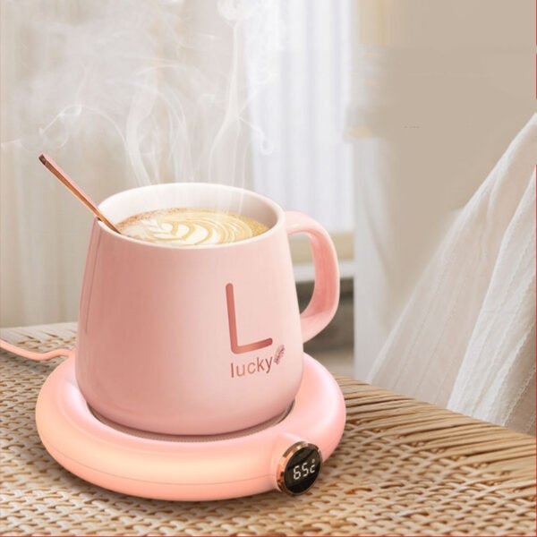 USB Coffee Mug Warmer with Adjustable Temperature - Image 3