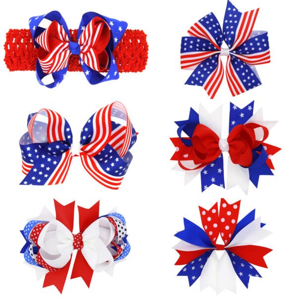 Children Headwear Baby Bow Barrettes - Image 3