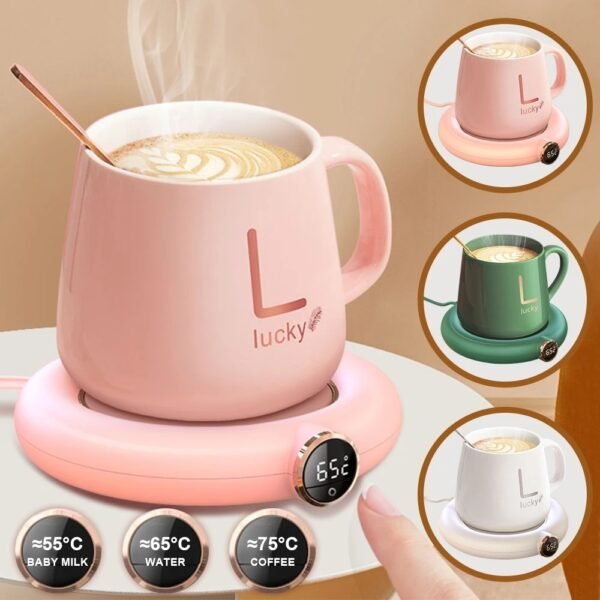 USB Coffee Mug Warmer with Adjustable Temperature