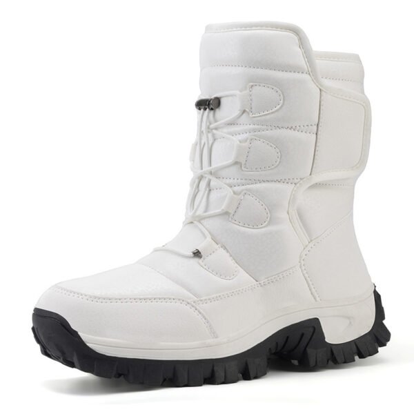 Men And Women Fleece-lined Warm Snow Boots - Image 7