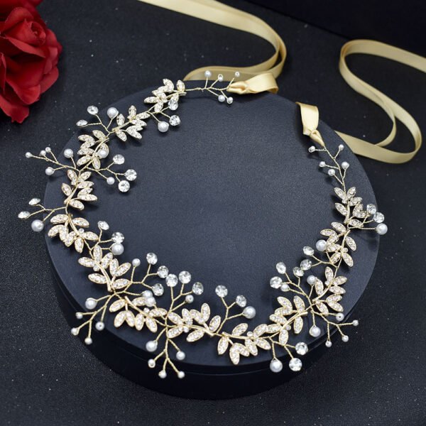 Bridal Hair Band Rhinestone Alloy - Image 2