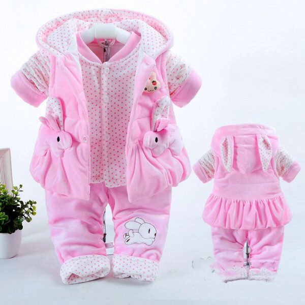 Baby Autumn Clothing Girls Autumn And Winter Clothing Suits - Image 6