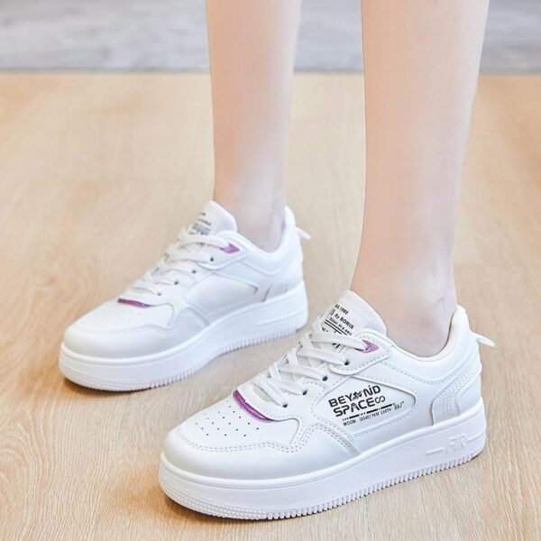 Little White Shoes Women Fashion Casual Sports Shoes - Image 3