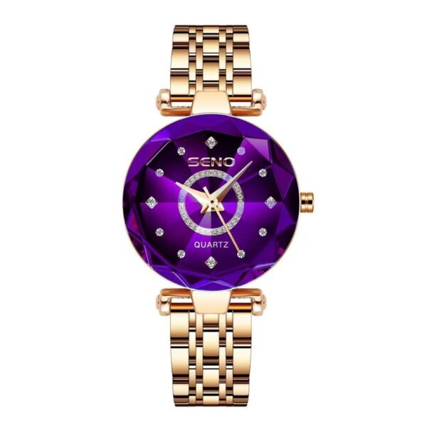 Glass Solid Women's Waterproof Watch - Image 9