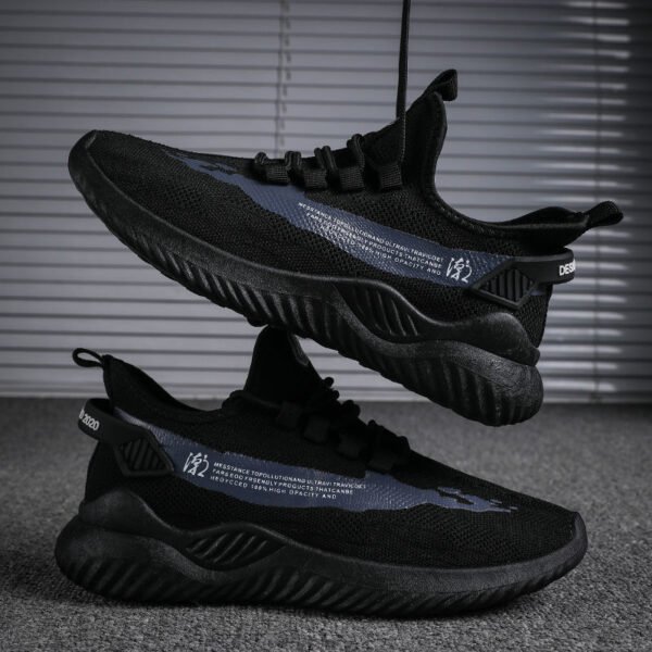 Men Sneakers Lightweight Breathable Walking Shoes Men - Image 3