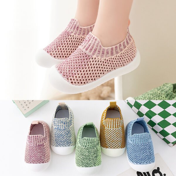 Soft Soled Children's Breathable Mesh Shoes