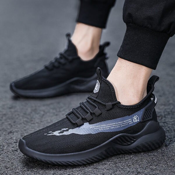 Men Sneakers Lightweight Breathable Walking Shoes Men - Image 9