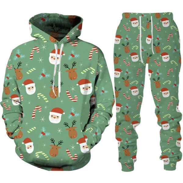 Christmas Series Hooded Sweatshirt And Sweatpants - Image 4