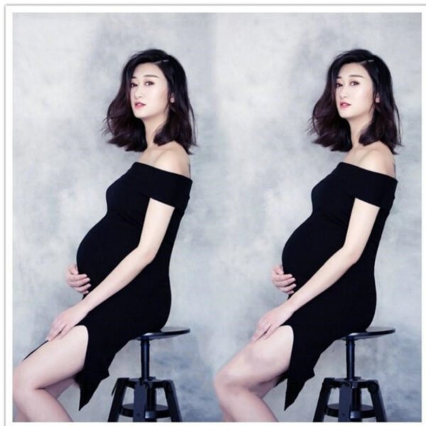 Cute Mommy Pregnant Women Photography Photo Clothing - Image 5