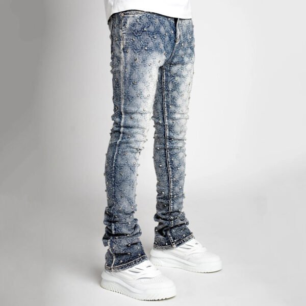 Fashion Personality Straight Men's Jeans - Image 3