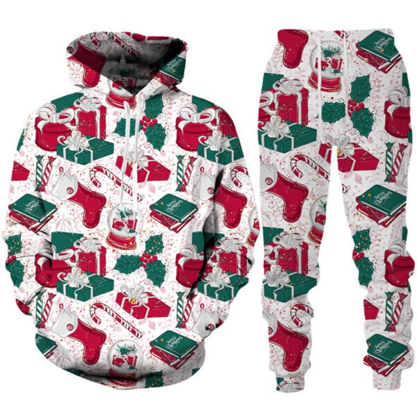 Christmas Series Hooded Sweatshirt And Sweatpants - Image 5