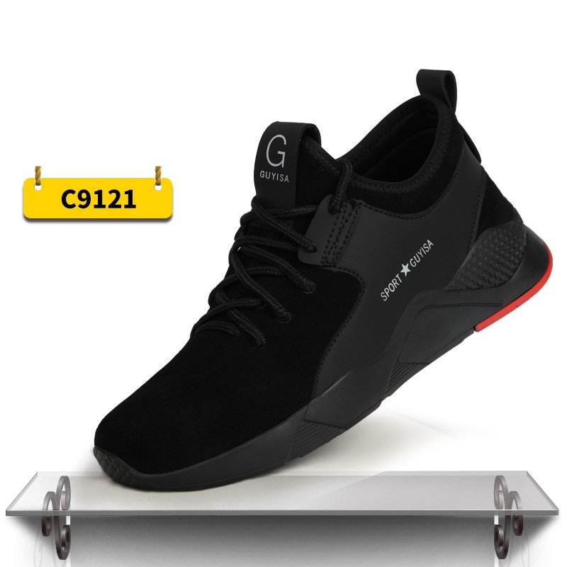 Indestructible Steel Toe Sneakers Men Women Lightweight Work Shoes Industrial Construction Shoes - Image 3