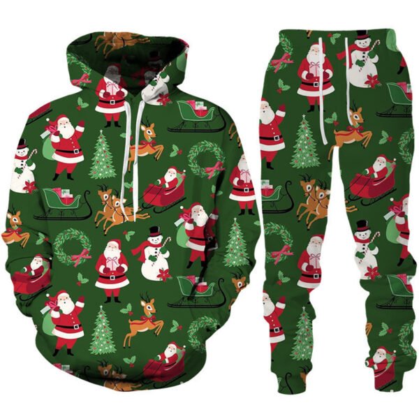 Christmas Series Hooded Sweatshirt And Sweatpants - Image 3