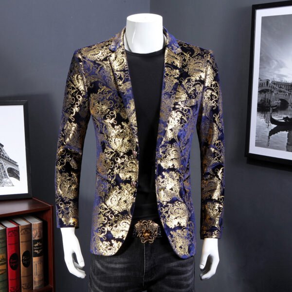 Men's British Fashion Individual Casual Suit - Image 10