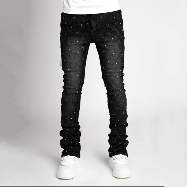 Fashion Personality Straight Men's Jeans - Image 2