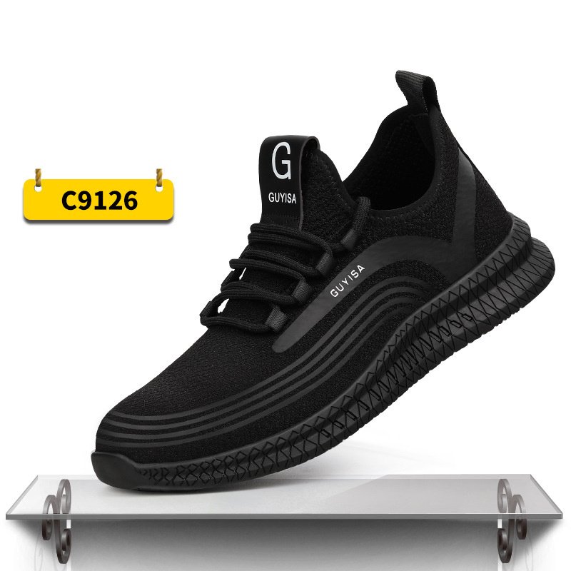 Indestructible Steel Toe Sneakers Men Women Lightweight Work Shoes Industrial Construction Shoes - Image 2