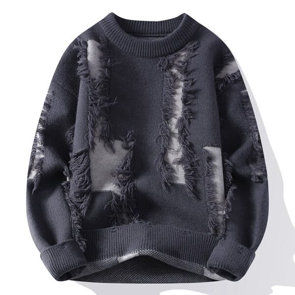 Men's Plus Size Autumn And Winter New Casual Sweater - Image 6