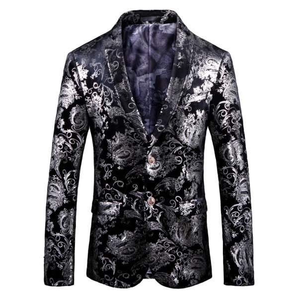 Men's British Fashion Individual Casual Suit - Image 8